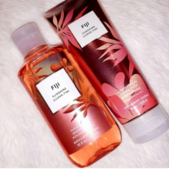 Bath & Body Works Other - FIJI SUNSHINE GUAVA TINI Bath and Body Works gift set bundle NWT